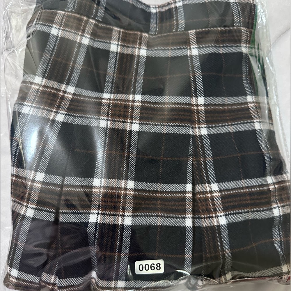 💋NWOT💋Hollister womens ultra high-rise pleated plaid mini skirt Sz: XS - Picture 6 of 6